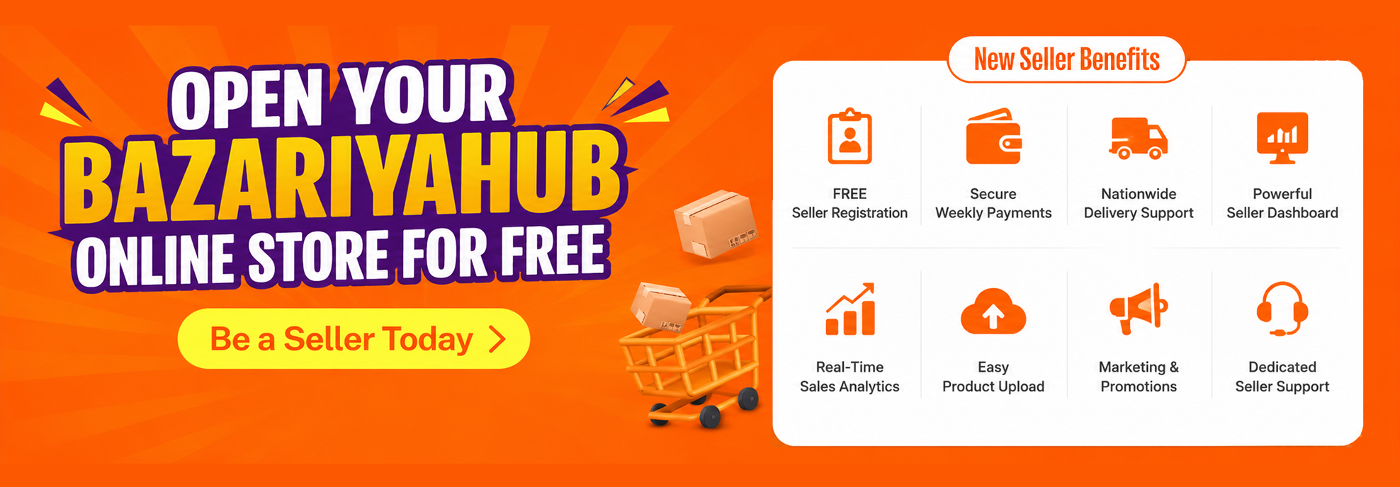 Become a Vendor on Bazariyahub